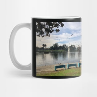 MacArthur Park Afternoon Pond View Mug